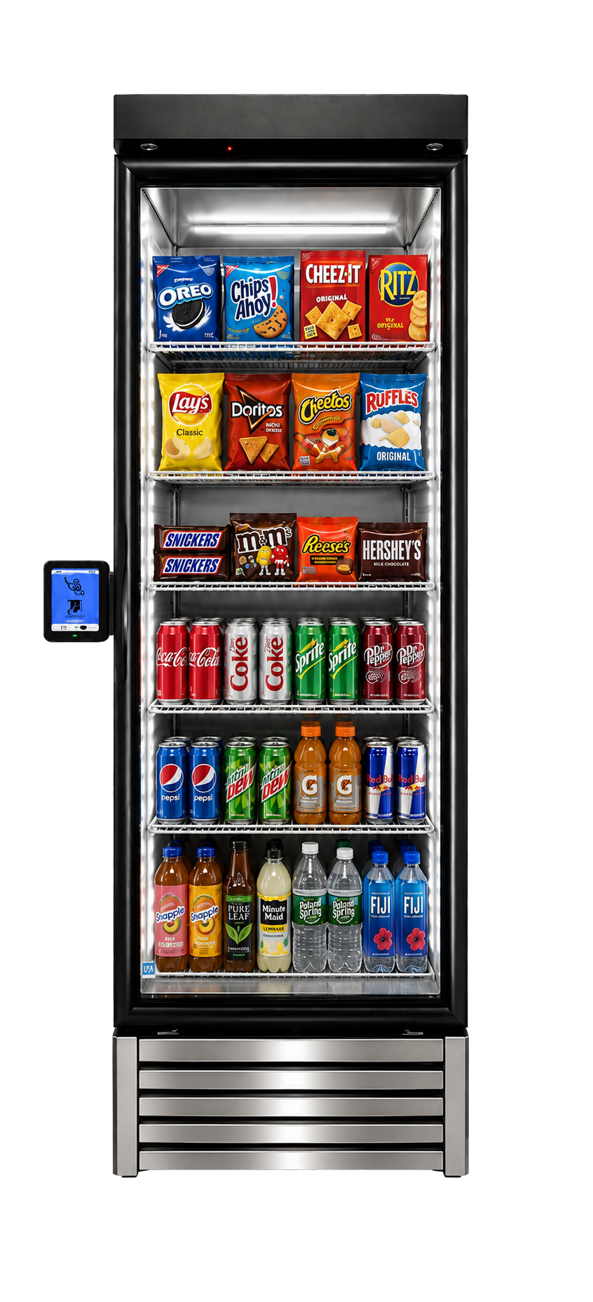 AI vending cabinet campus