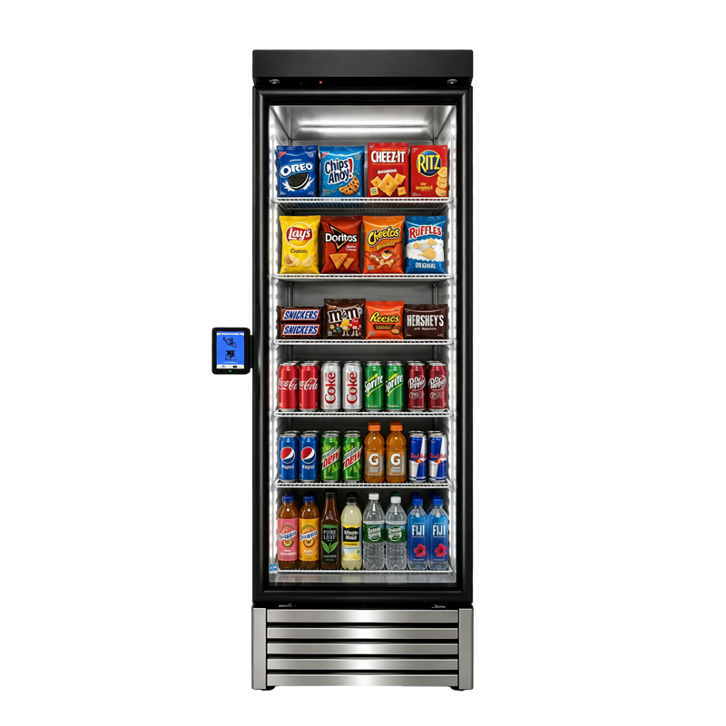 G319 AI Smart Vending Cooler front view