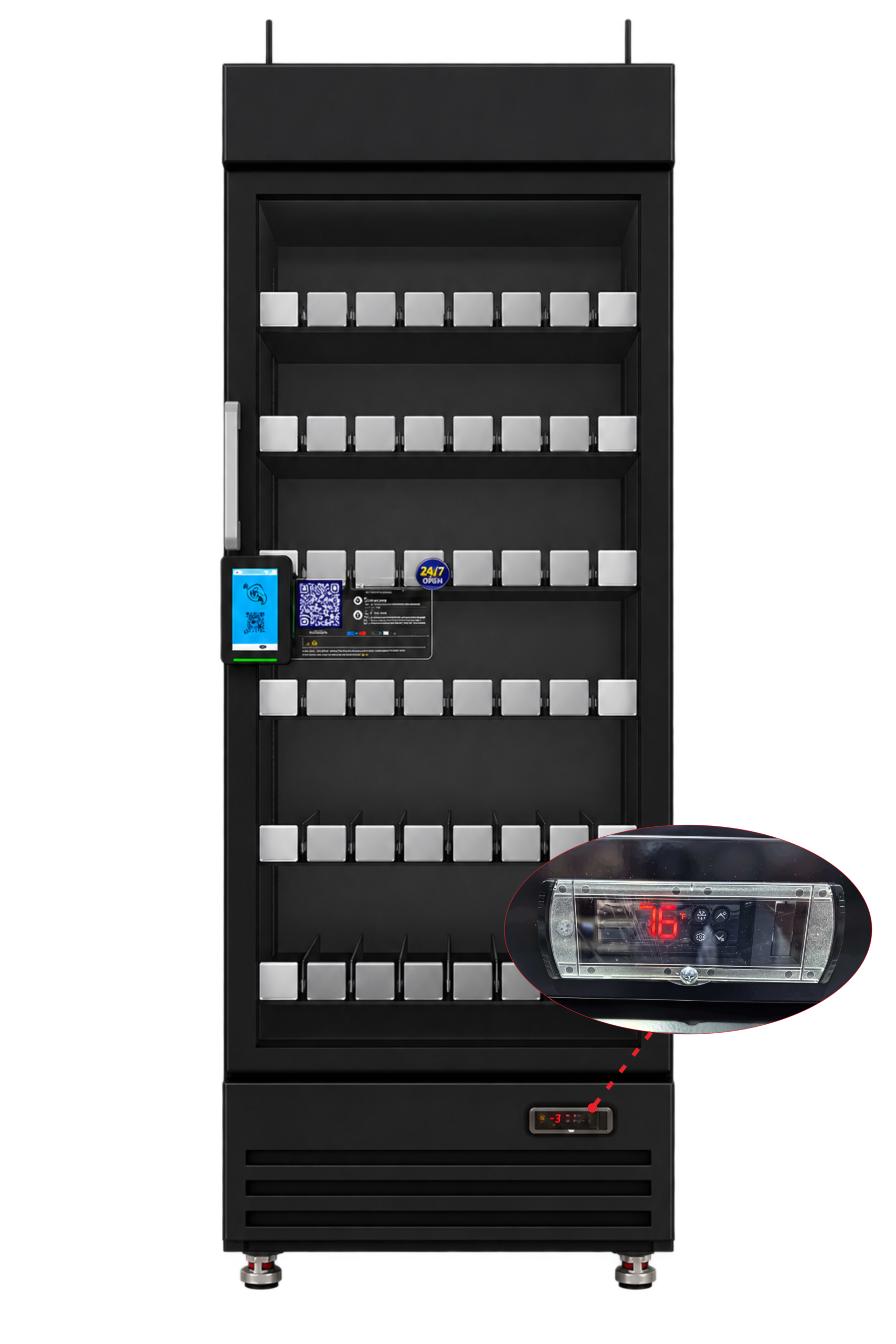 Remote Temperature Control with Protective Cover