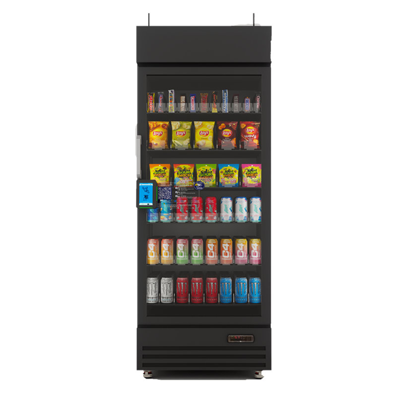 SC-578FDX AI smart vending cooler for drinks snacks and fresh food